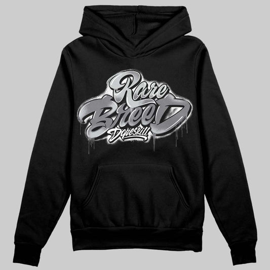 Jordan 4 “Fear” DopeSkill Hoodie Sweatshirt Rare Breed Type Graphic Streetwear - Black