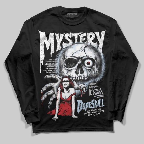 Jordan 5 Retro OG Black Metallic Reimagined DopeSkill Long Sleeve T-Shirt Mystery Ghostly Grasp Graphic Streetwear - Black