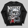 Jordan 5 Retro OG Black Metallic Reimagined DopeSkill Long Sleeve T-Shirt Mystery Ghostly Grasp Graphic Streetwear - Black