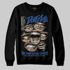 Jordan 1 Low Travis Scott x Fragment DopeSkill Sweatshirt The Mouth With No Droughts Graphic Streetwear - Black
