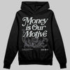 Jordan 4 “Fear” DopeSkill Hoodie Sweatshirt Money Is Our Motive Typo Graphic Streetwear - Black