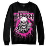 Pink Sneakers DopeSkill Sweatshirt Trapped Halloween Graphic Streetwear - Black