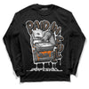 Jordan 3 Retro 'Fear Pack' DopeSkill Long Sleeve T-Shirt Paid In Full Graphic Streetwear - Black