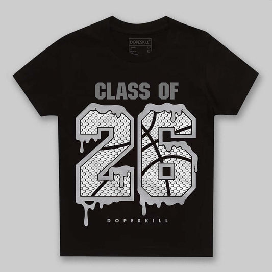 Grey Sneakers DopeSkill Toddler Kids T-shirt 26 Drip Graphic Streetwear - Black