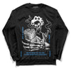 Jordan Spiz’ike Low “White/Obsidian” DopeSkill Long Sleeve T-Shirt Show Me The Money Graphic Streetwear - black