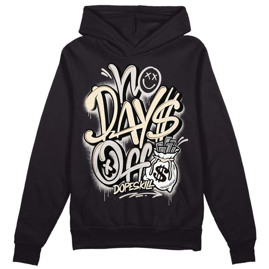 Jordan 5 SE “Sail” DopeSkill Hoodie Sweatshirt No Days Off Graphic Streetwear - Black