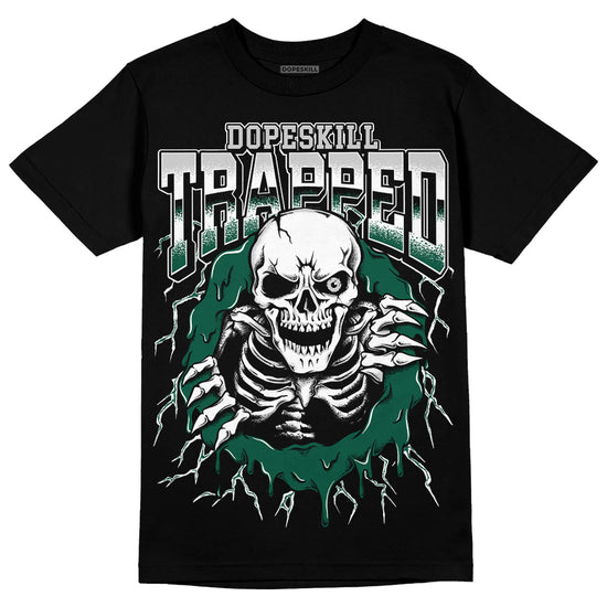 Dunk Low SE Lottery Pack Malachite Green DopeSkill T-Shirt Trapped Halloween Graphic Streetwear - Black