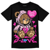 Dunk Low GS 'Triple Pink' DopeSkill T-Shirt Broken Bear Graphic Streetwear - black