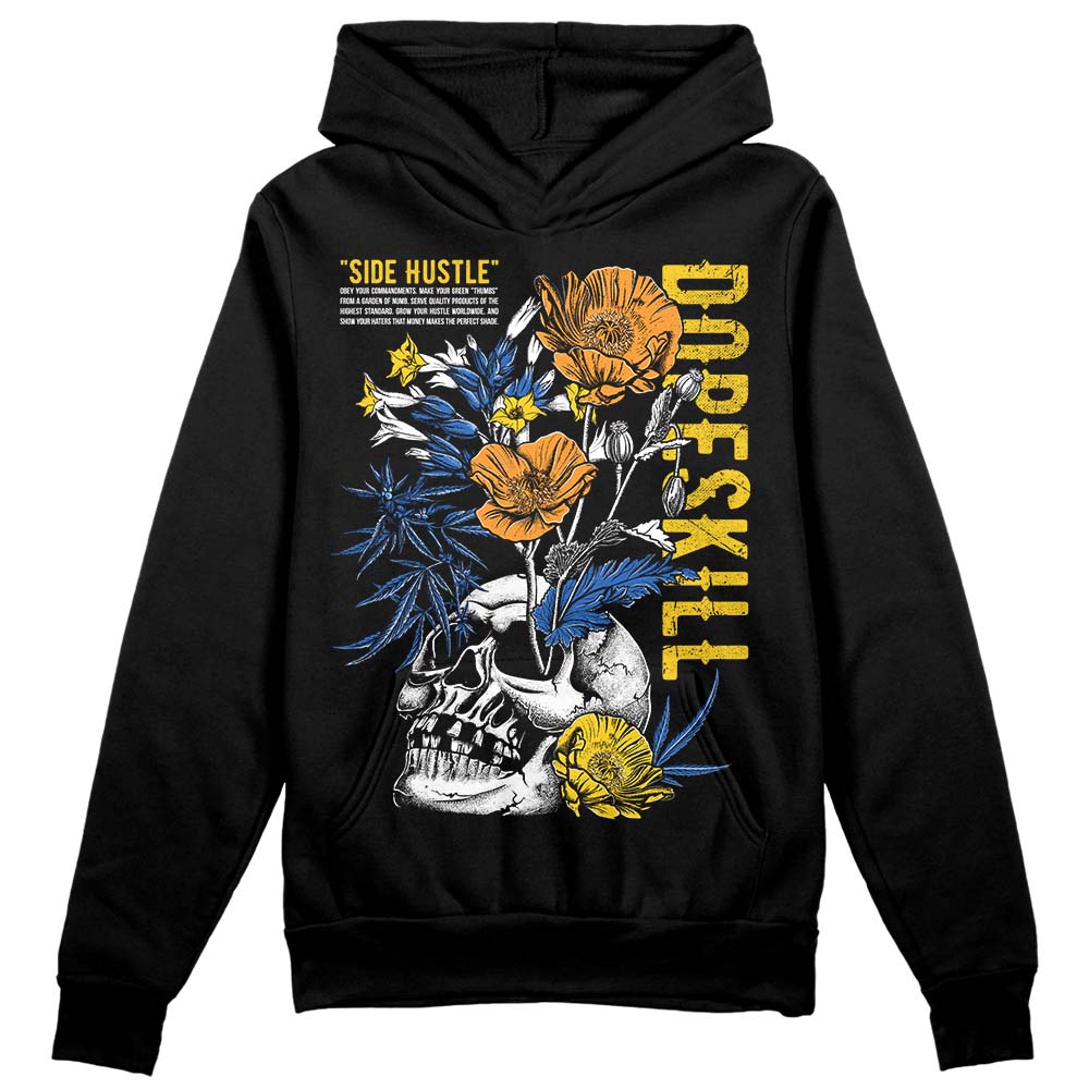 Dunk Low Vintage “Michigan” DopeSkill Hoodie Sweatshirt Side Hustle Graphic Streetwear - Black