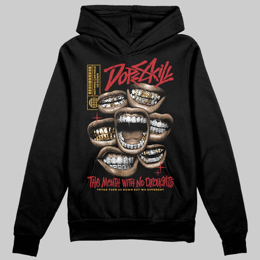 Jordan 14 Golf “Last Shot” DopeSkill Hoodie Sweatshirt The Mouth With No Droughts Graphic Streetwear  Black