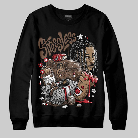 Jordan 9 'Olive' DopeSkill Sweatshirt Stressless Graphic Streetwear - Black