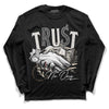 Jordan 5 SE “Sail” DopeSkill Long Sleeve T-Shirt Trust No One Graphic Streetwear - black