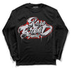 Jordan 2 Retro "Black Cement" DopeSkill Long Sleeve T-Shirt Rare Breed Type Graphic Streetwear - Black