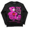 Dunk Low GS “Active Fuchsia” DopeSkill Long Sleeve T-Shirt Love Kills Graphic Streetwear - Black