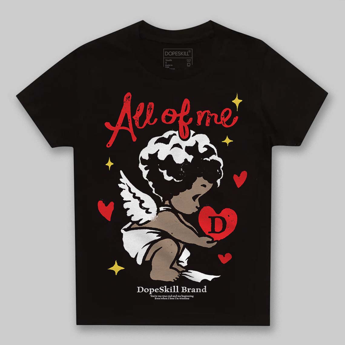 Black and White Sneakers DopeSkill Toddler Kids T-shirt All Of Me Graphic Streetwear - Black