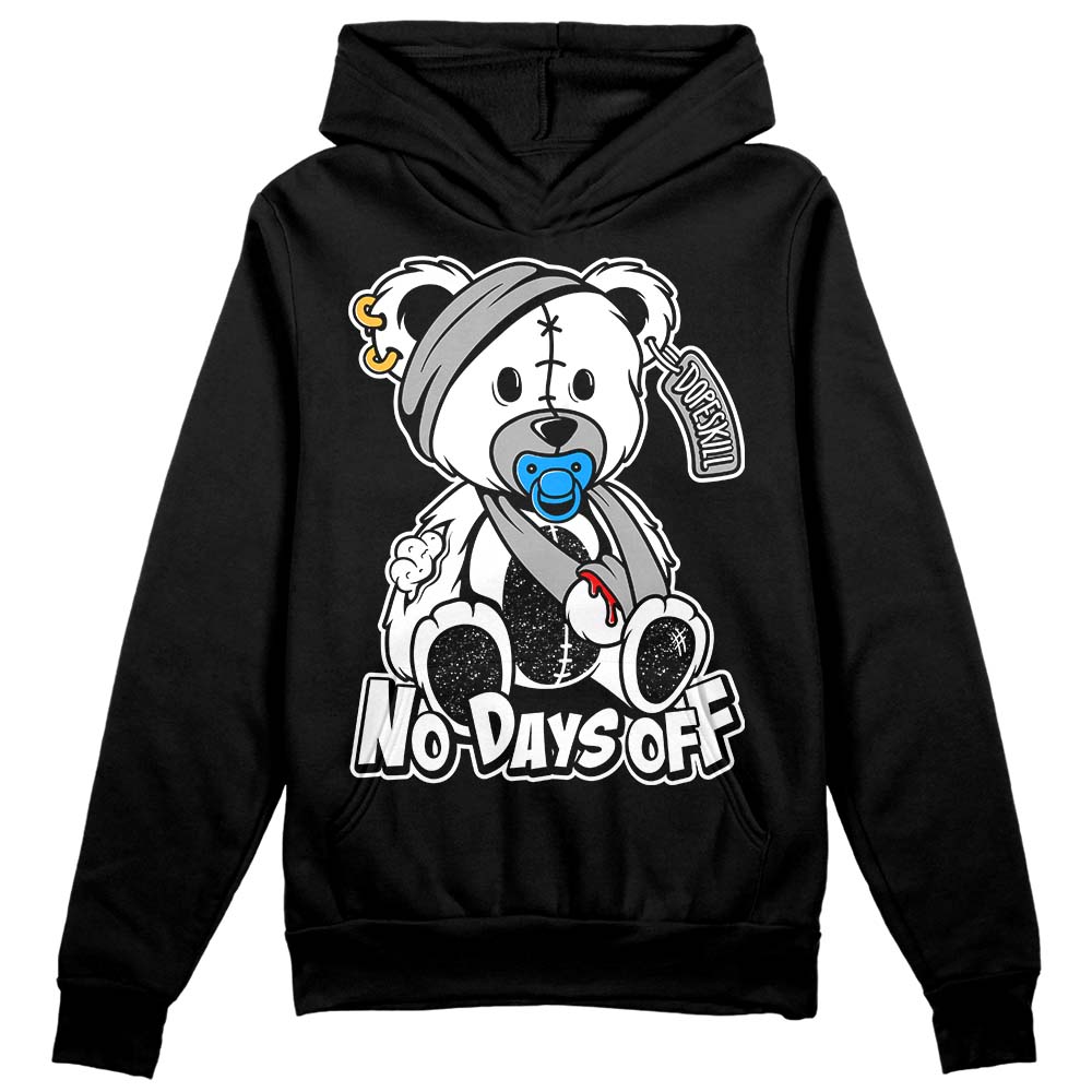 Jordan 6 “Reverse Oreo” DopeSkill Hoodie Sweatshirt Hurt Bear Graphic Streetwear - black