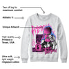 Hyper Violet 4s DopeSkill Sweatshirt Drip'n Never Tripp'n Graphic