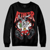 Jordan 6 “Reverse Infrared” DopeSkill Sweatshirt At The Top Graphic Streetwear - Black
