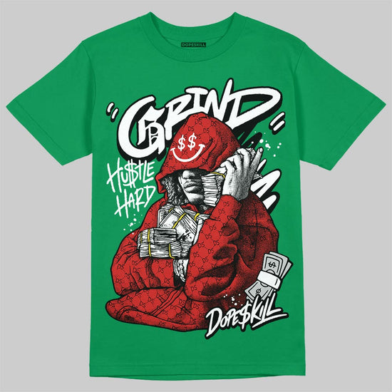 Green Sneakers DopeSkill T-Shirt Grind Pray Graphic Streetwear - Irish Green