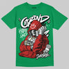Green Sneakers DopeSkill T-Shirt Grind Pray Graphic Streetwear - Irish Green