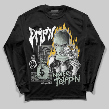 Jordan 1 Retro Low OG Year of the Snake (2025) DopeSkill Long Sleeve T-Shirt Drip'n Never Tripp'n Graphic Streetwear - Black