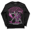 Jordan 4 GS “Hyper Violet” DopeSkill Long Sleeve T-Shirt VERSUS Graphic Streetwear - Black