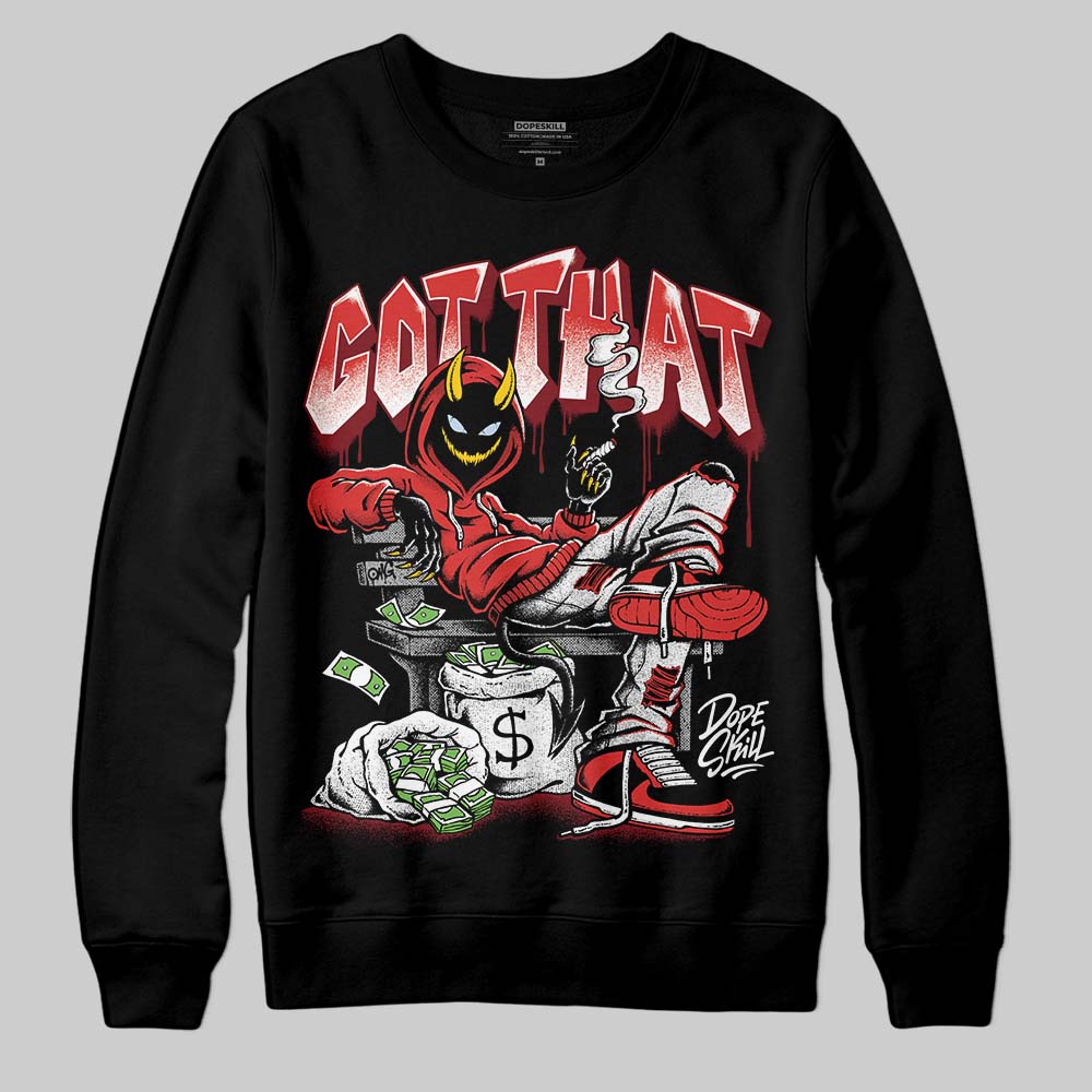 Jordan 6 “Reverse Infrared” DopeSkill Sweatshirt Got That Graphic Streetwear - Black