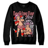 Valentine's Day Collection DopeSkill Sweatshirt Looking For Love Graphic Streetwear - Black