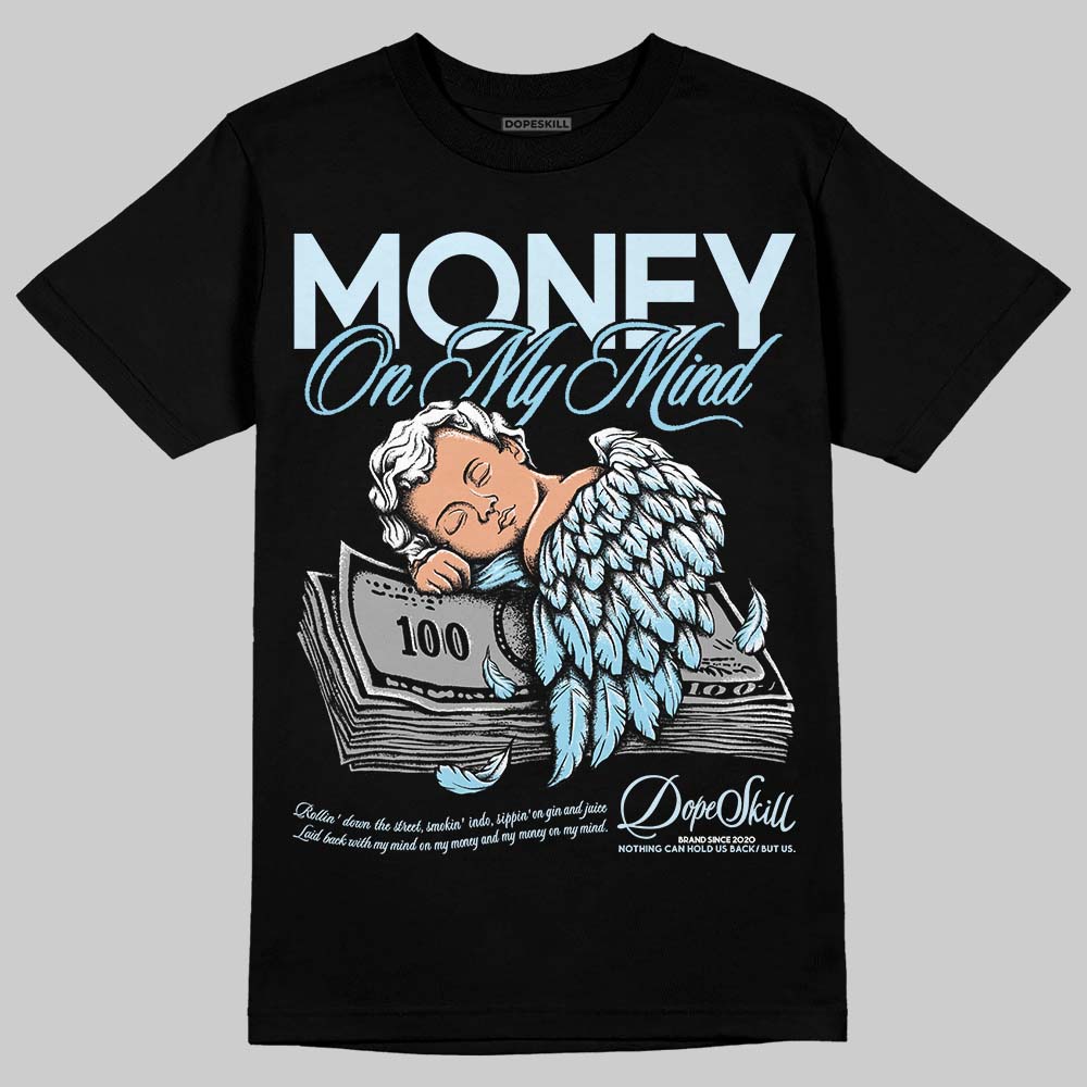 Vans Knu Stack Vintage Satin Dream Blue DopeSkill T-Shirt MOMM Graphic Streetwear - Black