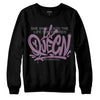 Jordan 2 “Mauve/Off-Noir” DopeSkill Sweatshirt Queen Graphic Streetwear - Black 