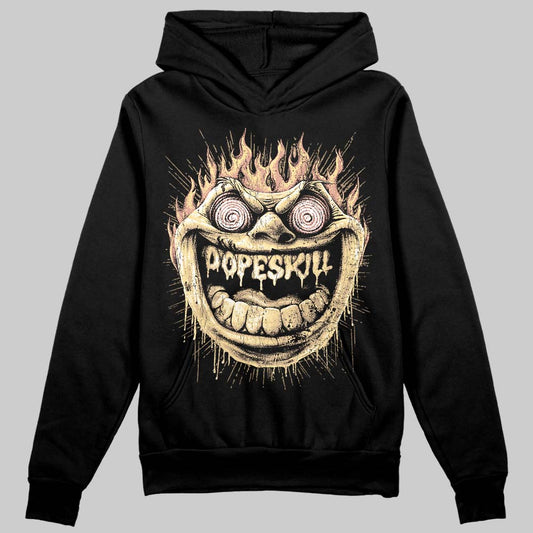 TAN Sneakers DopeSkill Hoodie Sweatshirt Hellfire Graphic Streetwear - black
