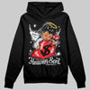 Jordan 4 “Fear” DopeSkill Hoodie Sweatshirt Heaven Sent Graphic Streetwear - Black