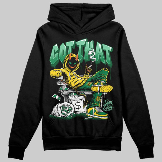 Green Sneakers DopeSkill Hoodie Sweatshirt Got That Graphic Streetwear - Black