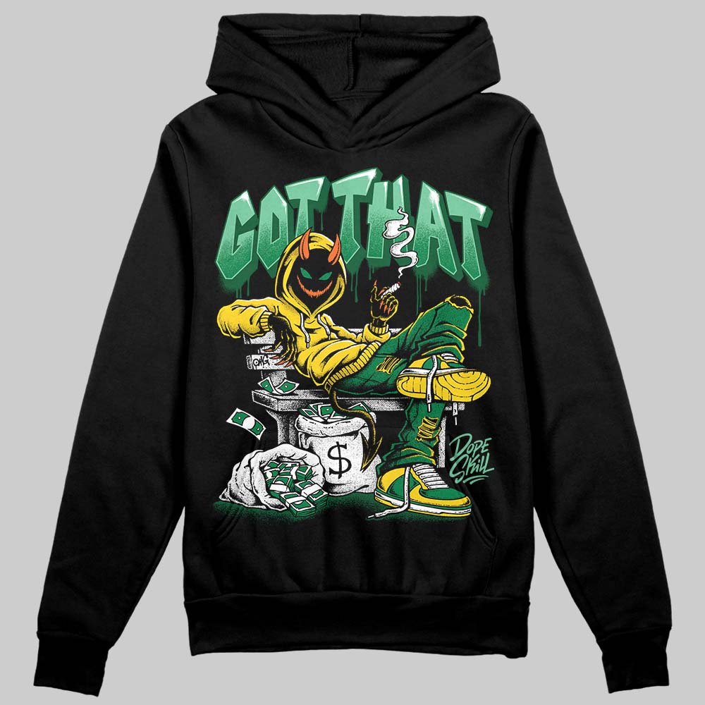 Green Sneakers DopeSkill Hoodie Sweatshirt Got That Graphic Streetwear - Black