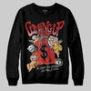 Nigel Sylvester x Air Jordan 4 ‘Brick by Brick’ DopeSkill Sweatshirt Money Bag Coming Up Graphic Streetwear - Black