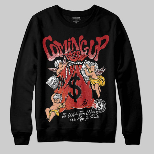 Nigel Sylvester x Air Jordan 4 ‘Brick by Brick’ DopeSkill Sweatshirt Money Bag Coming Up Graphic Streetwear - Black