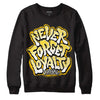 Jordan 11 Low 'Yellow Snakeskin' DopeSkill Sweatshirt Never Forget Loyalty Graphic Streetwear - Black