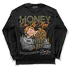 Jordan 5 "Olive" DopeSkill Long Sleeve T-Shirt MOMM Graphic Streetwear - Black