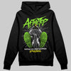 Neon Green Sneakers DopeSkill Hoodie Nothing Can Hold US Down Graphic Streetwear - Black
