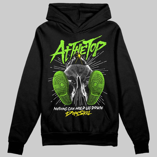 Neon Green Sneakers DopeSkill Hoodie Nothing Can Hold US Down Graphic Streetwear - Black