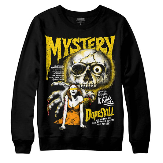 Jordan 6 “Yellow Ochre” DopeSkill Sweatshirt Mystery Ghostly Grasp Graphic Streetwear - Black
