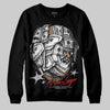 Grey Sneakers DopeSkill Sweatshirt Money Longer Graphic Streetwear - Black
