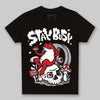 Jordan 11 Retro Low Bred (2025) DopeSkill Toddler Kids T-shirt Stay Busy Graphic Streetwear - Black