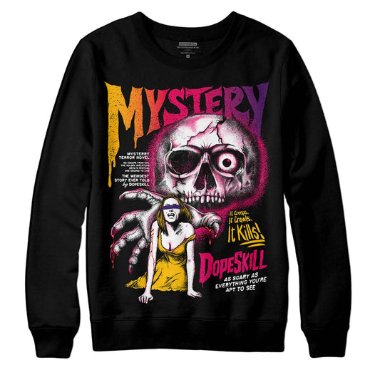 Jordan 3 Retro SP J Balvin Medellín Sunset DopeSkill Sweatshirt Mystery Ghostly Grasp Graphic Streetwear - Black