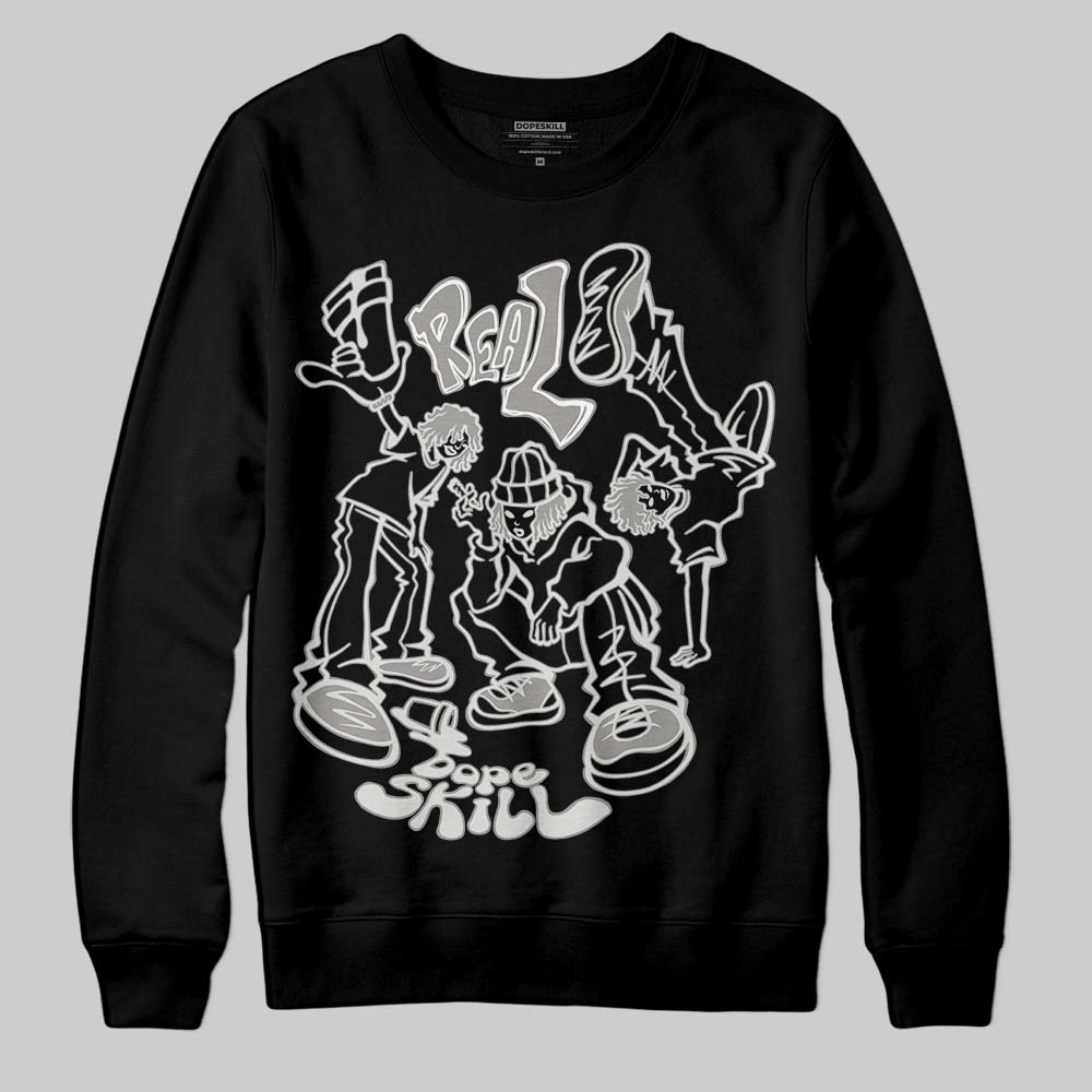 Jordan 3 Retro Pure Money DopeSkill Sweatshirt Real Y2K Players Graphic Streetwear - Black
