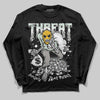 Jordan 1 Retro Low OG Year of the Snake (2025) DopeSkill Long Sleeve T-Shirt Threat Graphic Streetwear - Black