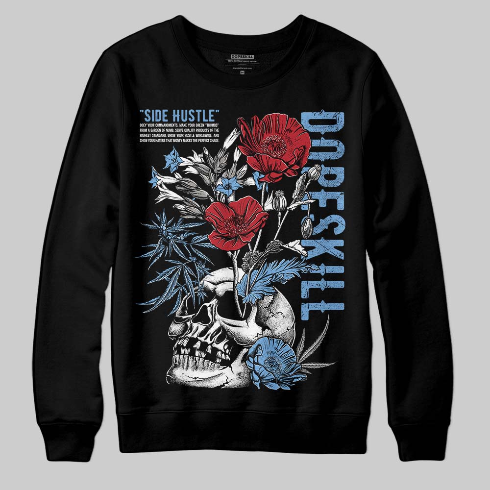 Jordan 12 Retro 'Melo' DopeSkill Sweatshirt Side Hustle Graphic Streetwear - black