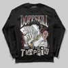 Jordan 11 “China” DopeSkill Long Sleeve T-Shirt Sorry I've Been Trappin Graphic Streetwear - Black
