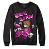 Dunk Low GS “Active Fuchsia” DopeSkill Sweatshirt Money Is Our Motive Bear Graphic Streetwear - Black