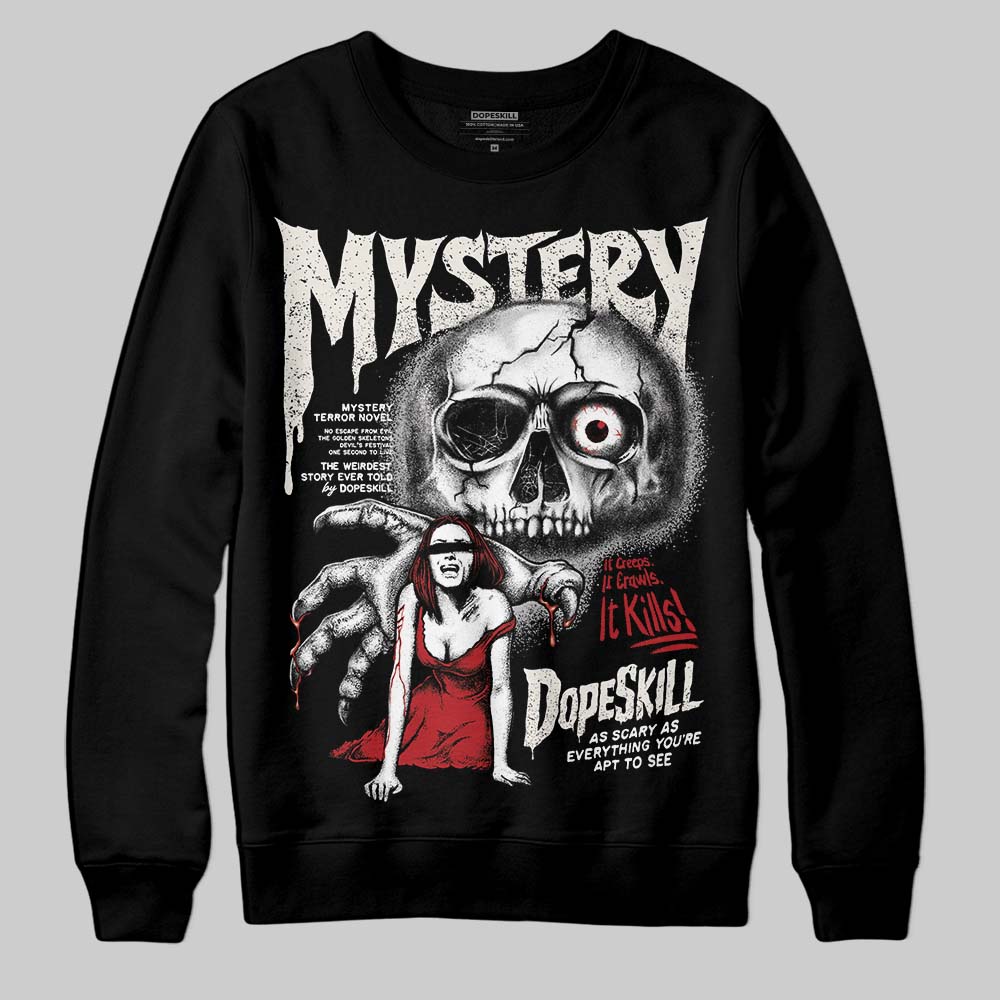 Nigel Sylvester x Jordan 1 Low OG “Nitro” DopeSkill Sweatshirt Mystery Ghostly Grasp Graphic Streetwear - Black